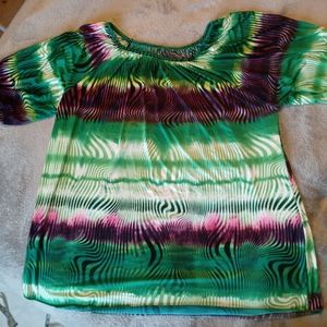 Womens multi color t shirts